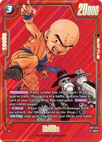 Krillin - SB01-051 (Alternate Art) - Manga Booster 01 - Dragon Ball Super: Fusion World card