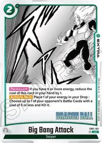 Big Bang Attack - Manga Booster 01 - Dragon Ball Super: Fusion World card