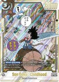 Son Goku : Childhood - SB01-053 (Alternate Art) - Manga Booster 01 - Dragon Ball Super: Fusion World card