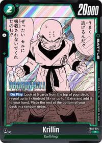Krillin - FB02-074 - Manga Booster 01 - Dragon Ball Super: Fusion World card