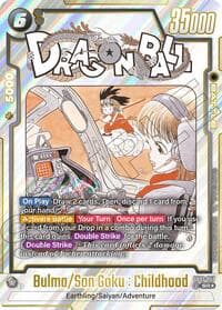 Bulma/Son Goku : Childhood (Alternate Art) - Manga Booster 01 - Dragon Ball Super: Fusion World card