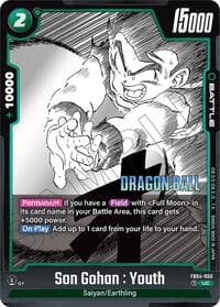 Son Gohan : Youth - Manga Booster 01 - Dragon Ball Super: Fusion World card