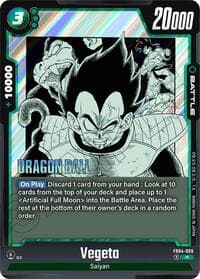 Vegeta - FB04-069 - Manga Booster 01 - Dragon Ball Super: Fusion World card