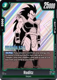 Raditz - FB04-072 - Manga Booster 01 - Dragon Ball Super: Fusion World card