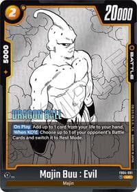 Majin Buu : Evil - FB04-091 - Manga Booster 01 - Dragon Ball Super: Fusion World card