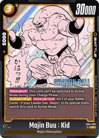 Majin Buu : Kid - FB04-095 - Manga Booster 01 - Dragon Ball Super: Fusion World card