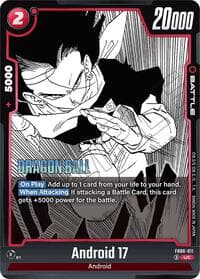 Android 17 - FB06-011 - Manga Booster 01 - Dragon Ball Super: Fusion World card