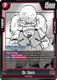 Dr. Gero - Manga Booster 01 - Dragon Ball Super: Fusion World card