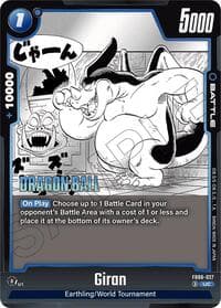 Giran - Manga Booster 01 - Dragon Ball Super: Fusion World card