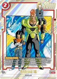 Android 16 (Alternate Art) - Manga Booster 01 - Dragon Ball Super: Fusion World card