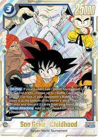 Son Goku : Childhood - SB01-018 (Alternate Art) - Manga Booster 01 - Dragon Ball Super: Fusion World card