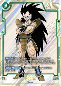 Raditz - SB01-026 (Alternate Art) - Manga Booster 01 - Dragon Ball Super: Fusion World card