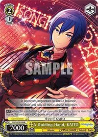 A Guiding Hand, KAITO - HATSUNE MIKU: COLORFUL STAGE! - Weiss Schwarz card