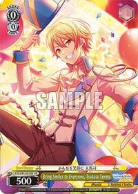 Bring Smiles to Everyone, Tsukasa Tenma (VR) - HATSUNE MIKU: COLORFUL STAGE! - Weiss Schwarz card