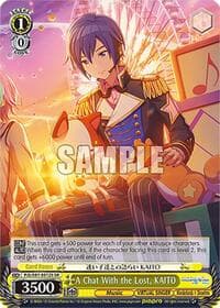 A Chat With the Lost, KAITO (SR) - HATSUNE MIKU: COLORFUL STAGE! - Weiss Schwarz card