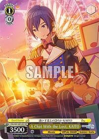 A Chat With the Lost, KAITO (VR) - HATSUNE MIKU: COLORFUL STAGE! - Weiss Schwarz card