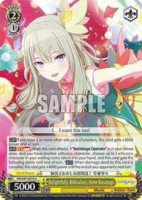 Delightfully Ridiculous, Nene Kusanagi - HATSUNE MIKU: COLORFUL STAGE! - Weiss Schwarz card