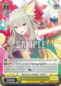 Delightfully Ridiculous, Nene Kusanagi (SR) - HATSUNE MIKU: COLORFUL STAGE! - Weiss Schwarz card