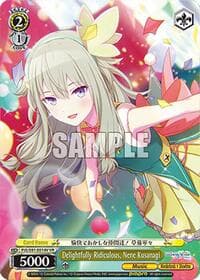 Delightfully Ridiculous, Nene Kusanagi (VR) - HATSUNE MIKU: COLORFUL STAGE! - Weiss Schwarz card