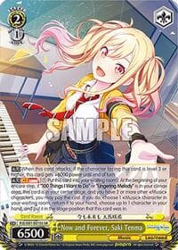 Now and Forever, Saki Tenma (SR) - HATSUNE MIKU: COLORFUL STAGE! - Weiss Schwarz card