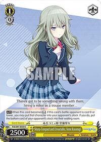 Sharp-Tongued and Unsociable, Nene Kusanagi - HATSUNE MIKU: COLORFUL STAGE! - Weiss Schwarz card
