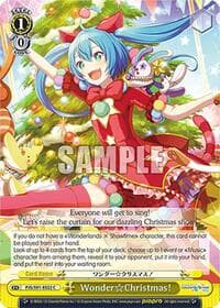 WonderChristmas! - HATSUNE MIKU: COLORFUL STAGE! - Weiss Schwarz card
