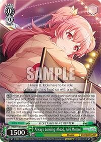 Always Looking Ahead, Airi Momoi - HATSUNE MIKU: COLORFUL STAGE! - Weiss Schwarz card