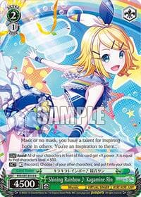Shining Rainbow~ Kagamine Rin - HATSUNE MIKU: COLORFUL STAGE! - Weiss Schwarz card