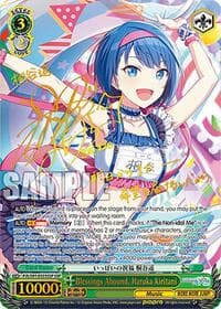 Blessings Abound, Haruka Kiritani (SSP) - HATSUNE MIKU: COLORFUL STAGE! - Weiss Schwarz card