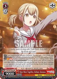 Once More Together, Kohane Azusawa - HATSUNE MIKU: COLORFUL STAGE! - Weiss Schwarz card