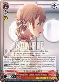 Grateful for Courage, Honami Mochizuki - HATSUNE MIKU: COLORFUL STAGE! - Weiss Schwarz card