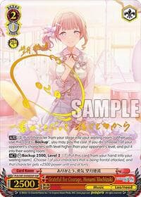 Grateful for Courage, Honami Mochizuki (SSP) - HATSUNE MIKU: COLORFUL STAGE! - Weiss Schwarz card