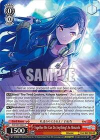 Together We Can Do Anything! An Shiraishi - HATSUNE MIKU: COLORFUL STAGE! - Weiss Schwarz card