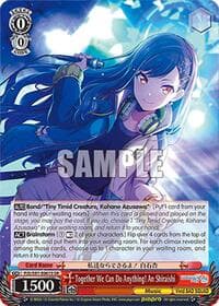 Together We Can Do Anything! An Shiraishi (SR) - HATSUNE MIKU: COLORFUL STAGE! - Weiss Schwarz card