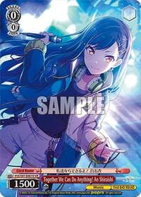 Together We Can Do Anything! An Shiraishi (VR) - HATSUNE MIKU: COLORFUL STAGE! - Weiss Schwarz card
