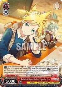 Reluctant Reconciliation, Kagamine Len (SR) - HATSUNE MIKU: COLORFUL STAGE! - Weiss Schwarz card