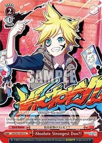 Absolute Strongest Duo?! - HATSUNE MIKU: COLORFUL STAGE! - Weiss Schwarz card