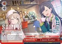 A Quick Breather - HATSUNE MIKU: COLORFUL STAGE! - Weiss Schwarz card