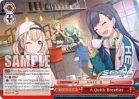 A Quick Breather (RRR) - HATSUNE MIKU: COLORFUL STAGE! - Weiss Schwarz card