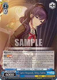 Captive Masquerade, Mafuyu Asahina - HATSUNE MIKU: COLORFUL STAGE! - Weiss Schwarz card