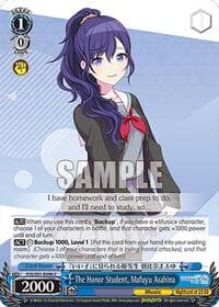 The Honor Student, Mafuyu Asahina - HATSUNE MIKU: COLORFUL STAGE! - Weiss Schwarz card