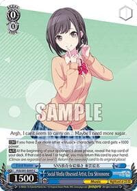 Social Media Obsessed Artist, Ena Shinonome - HATSUNE MIKU: COLORFUL STAGE! - Weiss Schwarz card