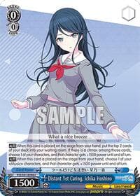 Distant Yet Caring, Ichika Hoshino - HATSUNE MIKU: COLORFUL STAGE! - Weiss Schwarz card