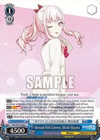 Obsessed With Cuteness, Mizuki Akiyama - HATSUNE MIKU: COLORFUL STAGE! - Weiss Schwarz card