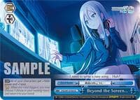 Beyond the Screen... - HATSUNE MIKU: COLORFUL STAGE! - Weiss Schwarz card