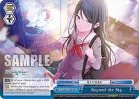 Beyond the Sky (RRR) - HATSUNE MIKU: COLORFUL STAGE! - Weiss Schwarz card
