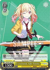 Leo/need, Saki Tenma - HATSUNE MIKU: COLORFUL STAGE! - Weiss Schwarz card