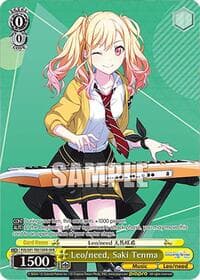 Leo/need, Saki Tenma (OFR) - HATSUNE MIKU: COLORFUL STAGE! - Weiss Schwarz card