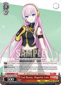 Cool Beauty, Megurine Luka (PJS/S91-TE04 TD) - HATSUNE MIKU: COLORFUL STAGE! - Weiss Schwarz card