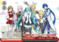 VIRTUAL SINGER (SR) (PJS/S91-TE08S SR) - HATSUNE MIKU: COLORFUL STAGE! - Weiss Schwarz card